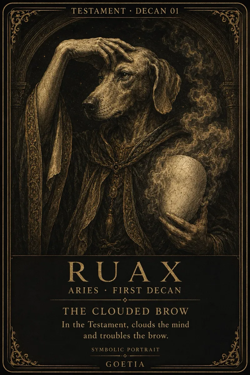 Ruax plate art
